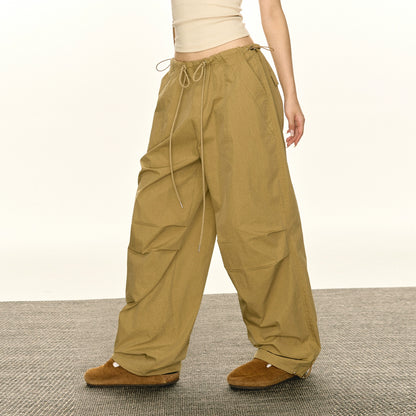 Autumn Retro Low Rise Cargo Pants