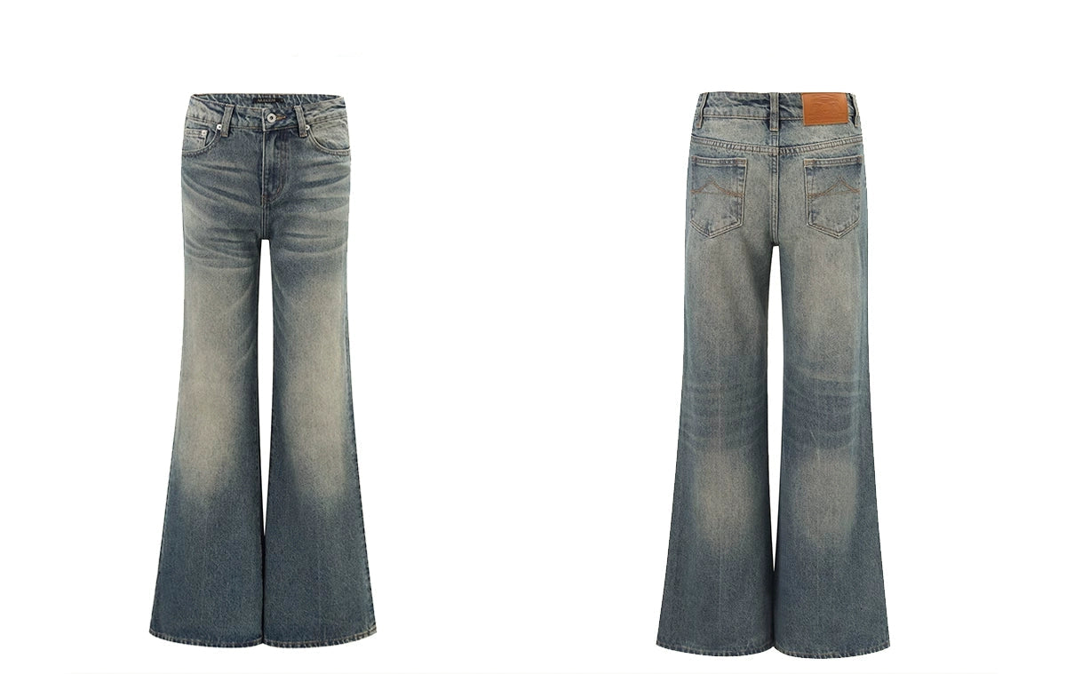 Mary Vintage Blue Washed Jeans