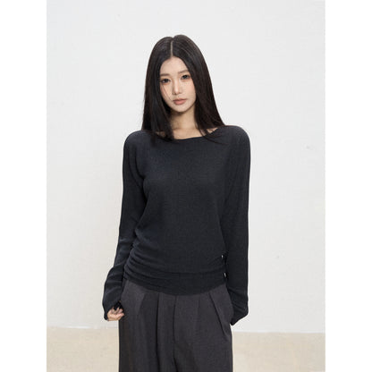 Evelyn Soft Knit Long Sleeve Top
