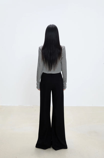 Lina Striped Layered Knit Set