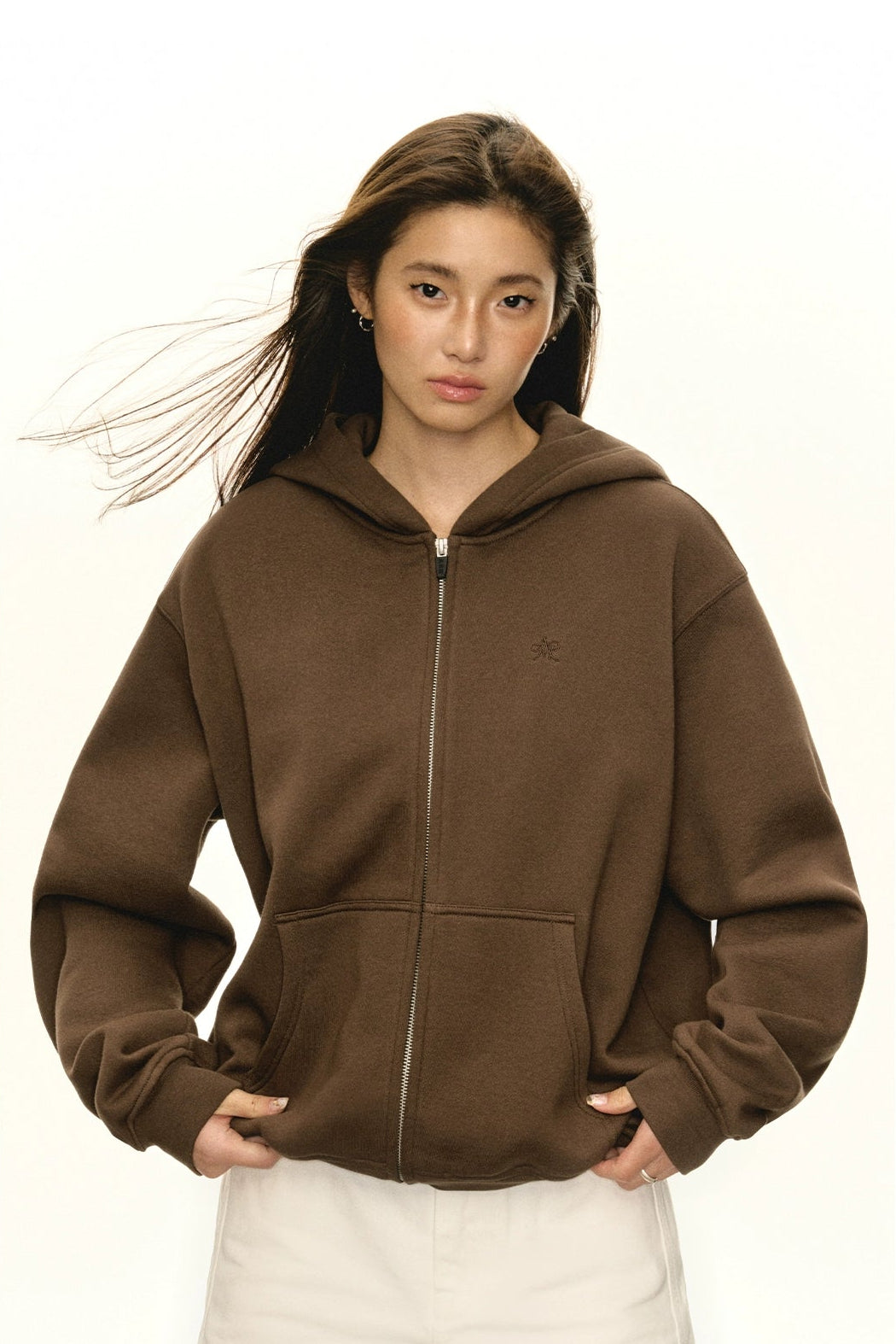 Norah Zip Hooded Sweatshirt