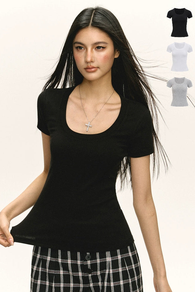 Emma Basic Slim T-Shirt