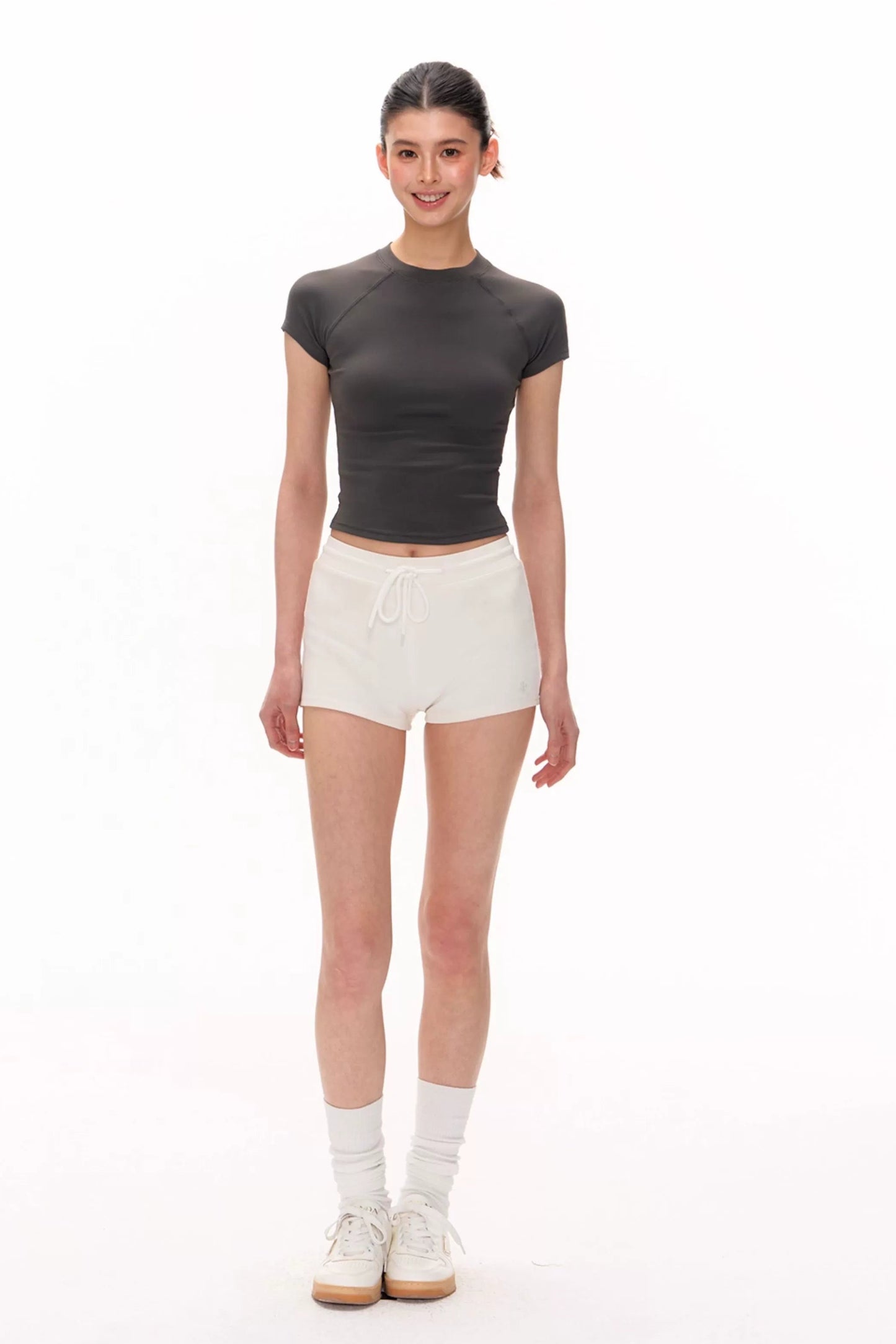 Lexi Solid Color Basic T-Shirt