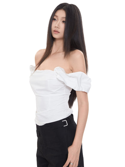 Vera Off-Shoulder Bow Top