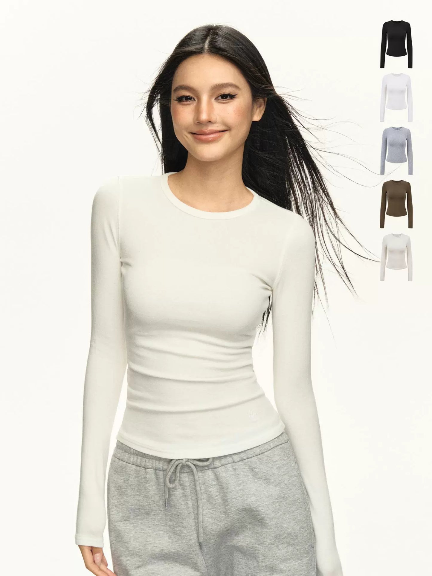Mira Basic Long Sleeve T-Shirt