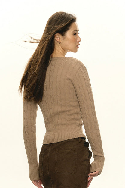 Morgan Retro Knitted Sweater