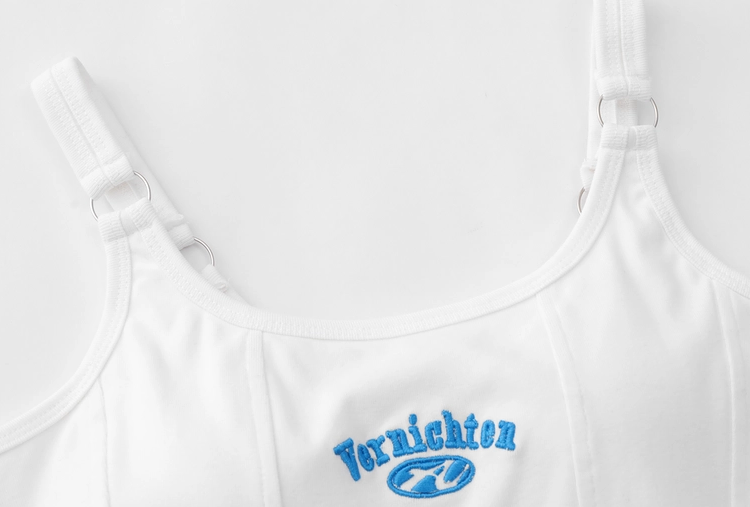 Skyline Sporty Cropped Tank Top