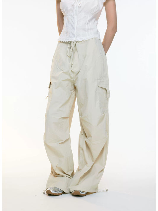 Rhea Drawstring Cargo Pants