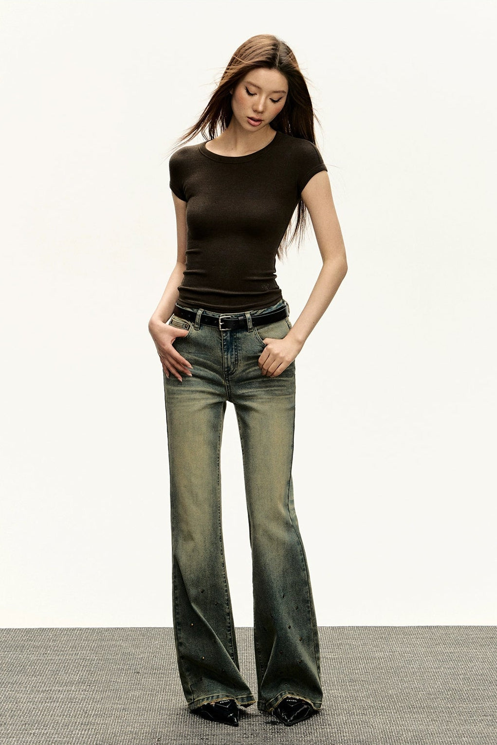 Leona Basic Slim T-Shirt