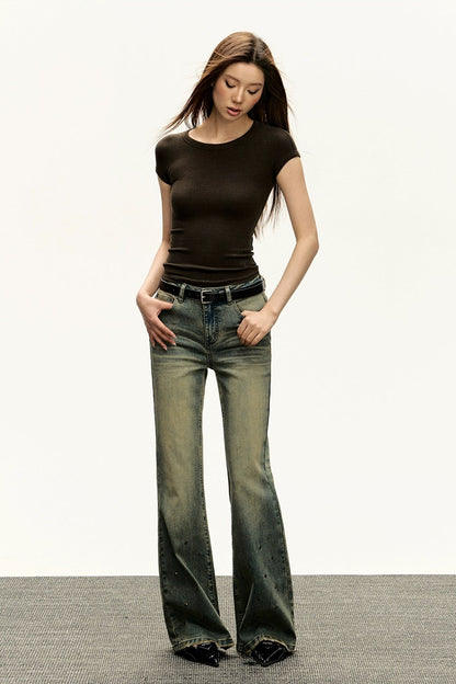 Leona Basic Slim T-Shirt