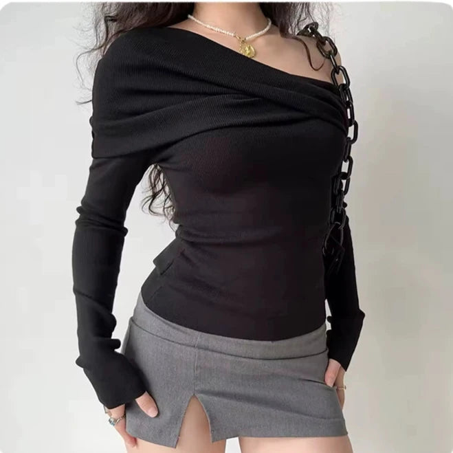 Charlotte Off-Shoulder Sweater