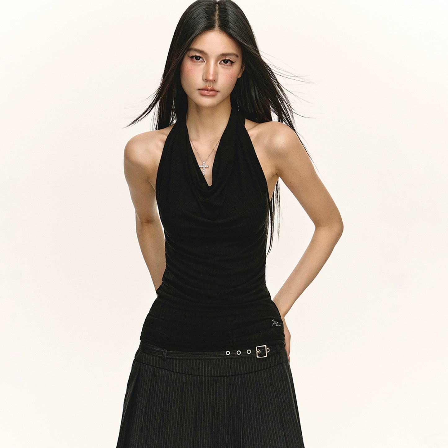 Aria Halterneck Vest Top