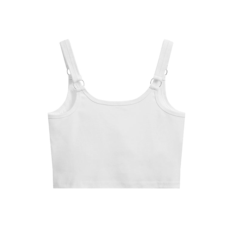 Skyline Sporty Cropped Tank Top