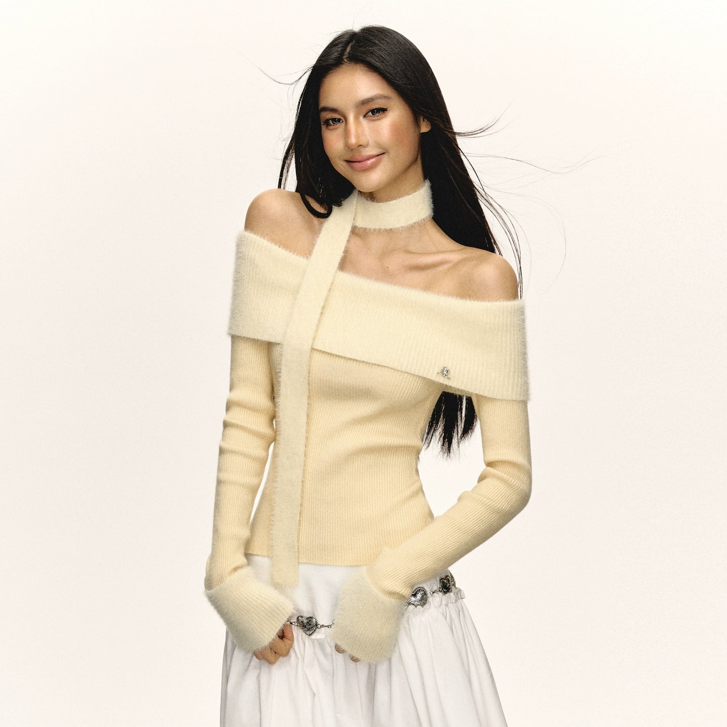 Amaia Long Sleeve Knit Sweather