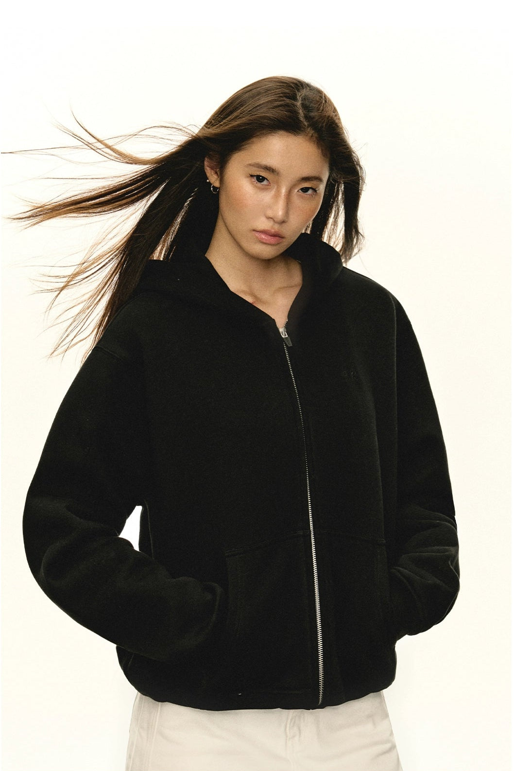 Norah Zip Hooded Sweatshirt