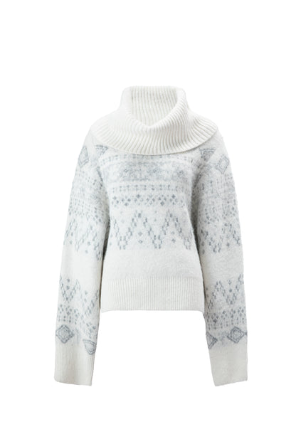 Nerina Nordic Knit Turtleneck Sweater