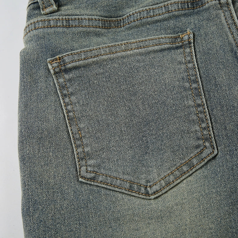 Whisper Bloom Low-Rise Embroidered Flare Jeans