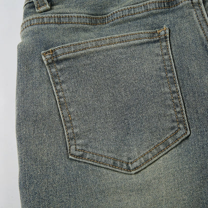 Whisper Bloom Low-Rise Embroidered Flare Jeans