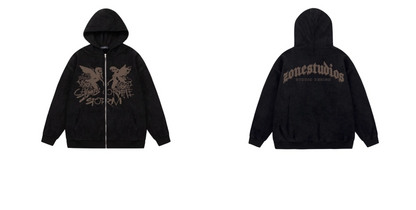 Stormchild Graphic Zip Hoodie