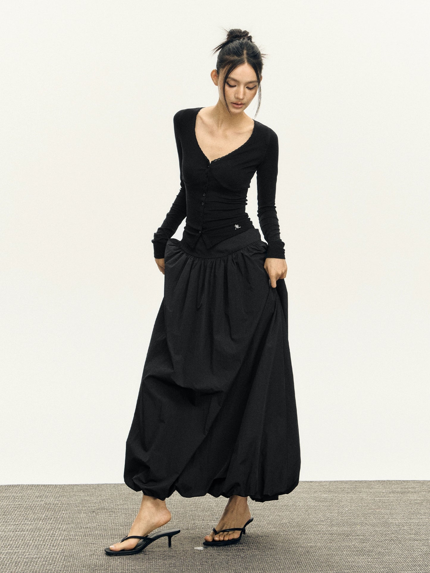 Lyric Vintage Maxi Skirt