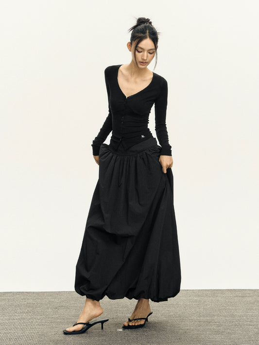 Lyric Vintage Maxi Skirt