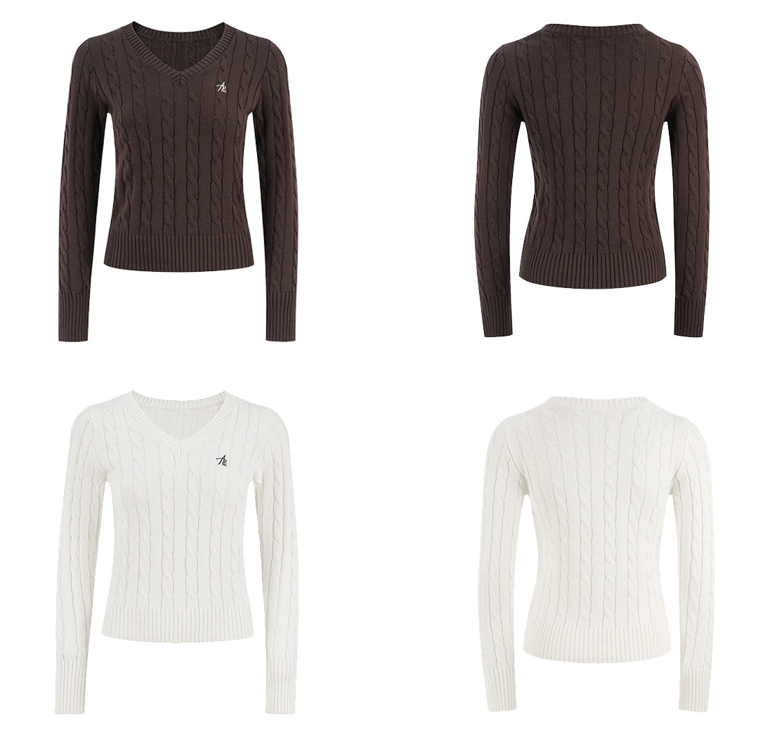 Morgan Retro Knitted Sweater