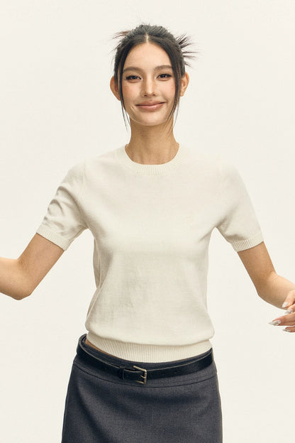 Lola Vintage Knit T-Shirt