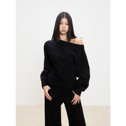 Ari Off-Shoulder Knit Sweater
