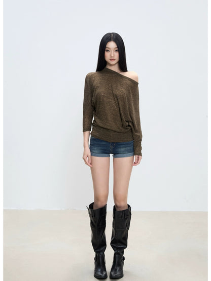 Mira Off-Shoulder Knit Top