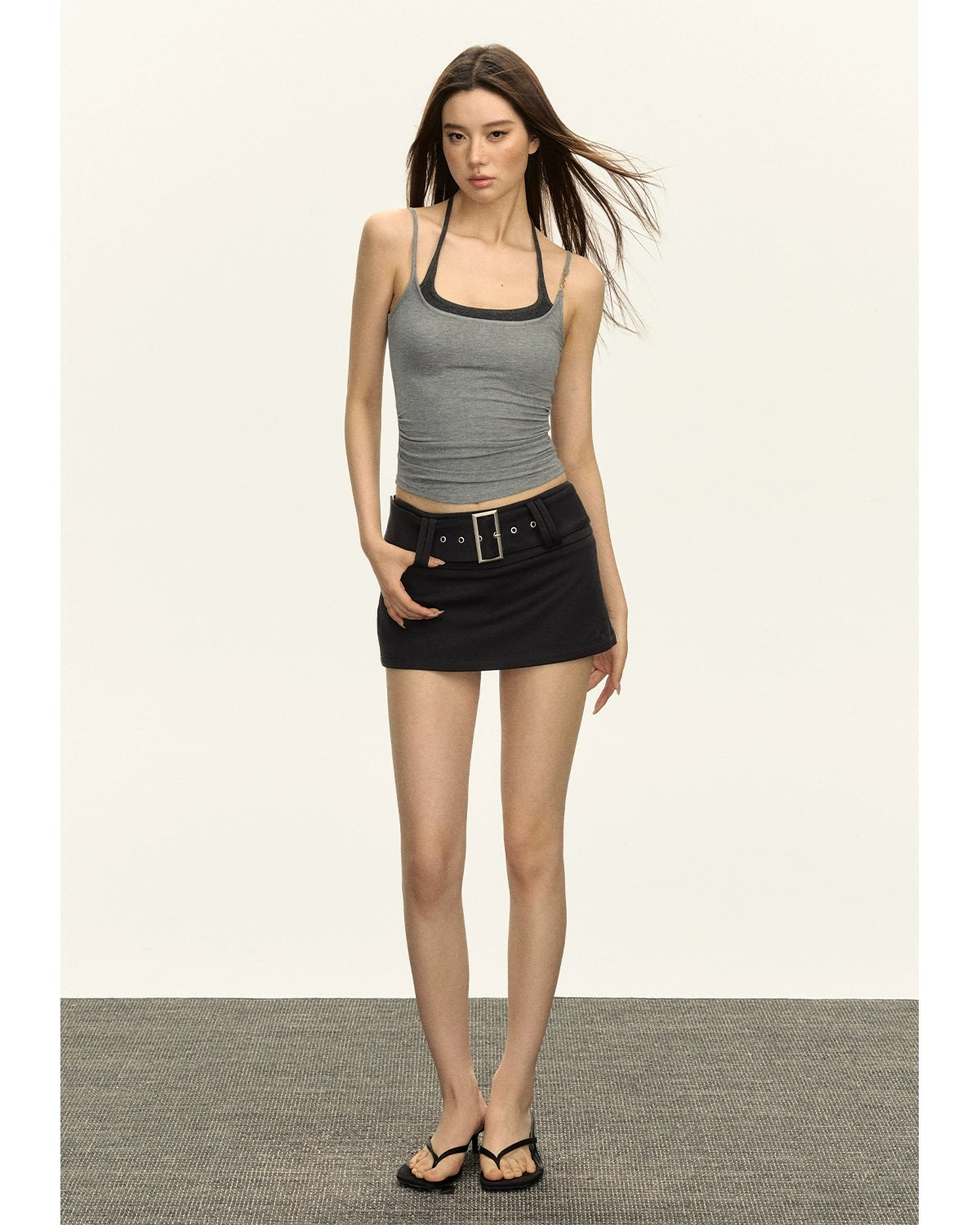 Amara Retro Halterneck Cami Top