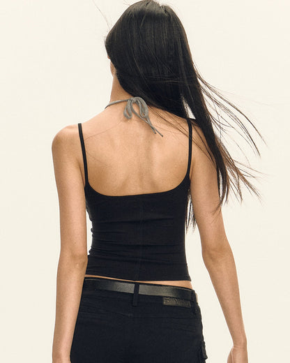 Amara Retro Halterneck Cami Top