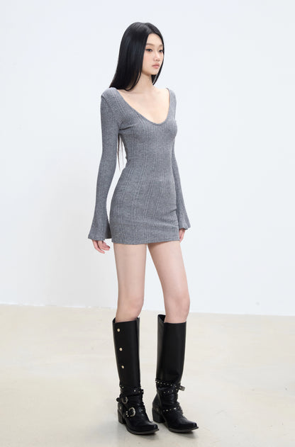 Tess Ribbed Knit Dress