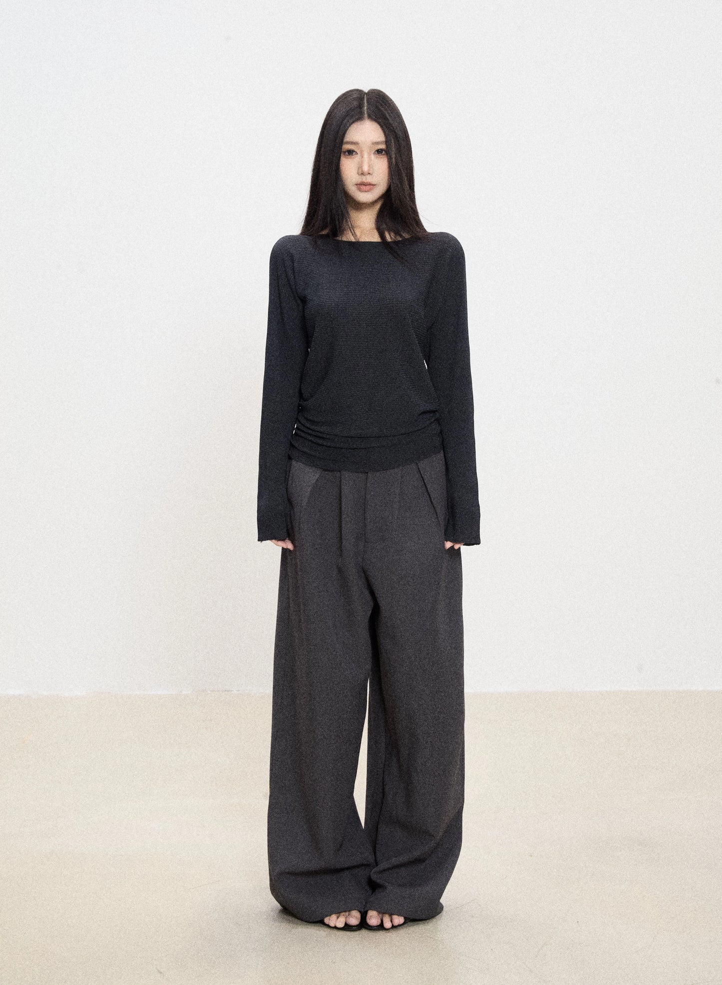 Evelyn Soft Knit Long Sleeve Top