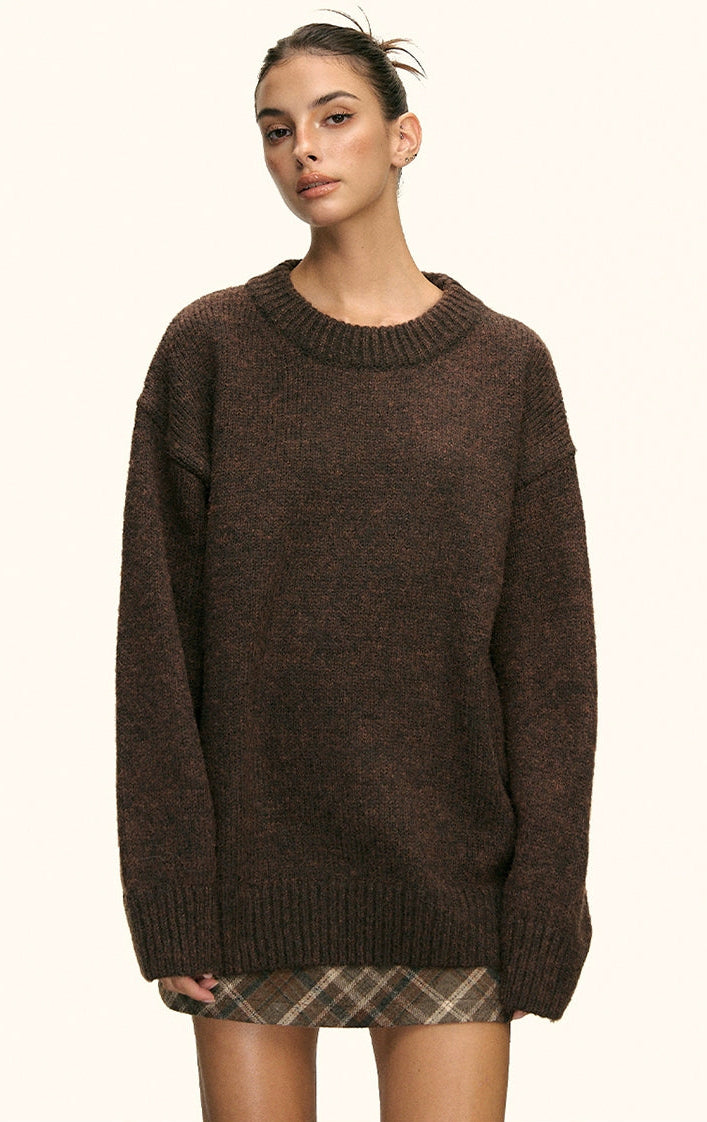 Aubrielle Soft Knit Oversized Sweater