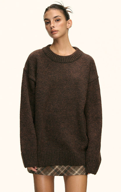 Aubrielle Soft Knit Oversized Sweater