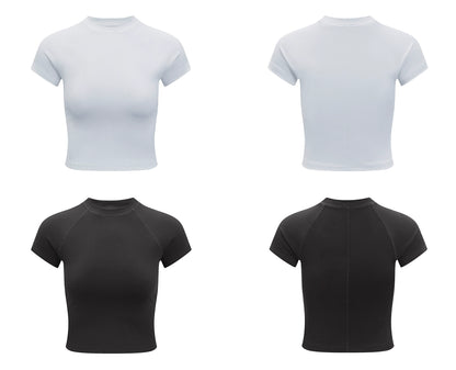 Lexi Solid Color Basic T-Shirt