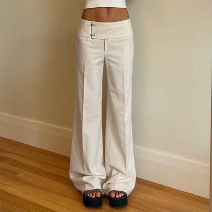 Adele Double-Belt Trousers