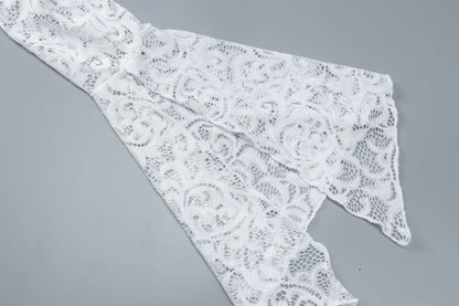 Celeste Flared-Sleeve Lace Top