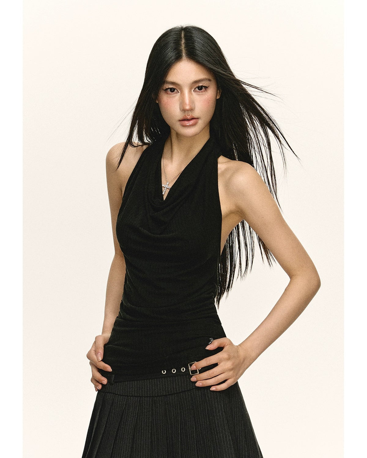 Aria Halterneck Vest Top