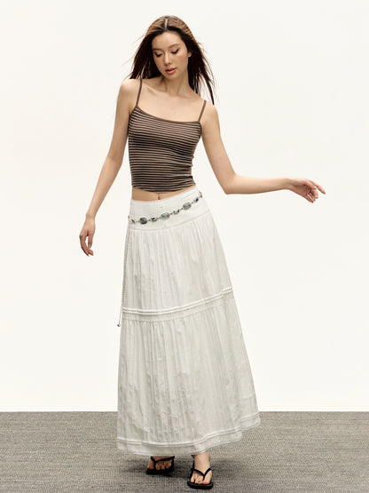 Arabella Retro Midi Skirt