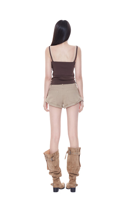 Lila Double V Cami Top