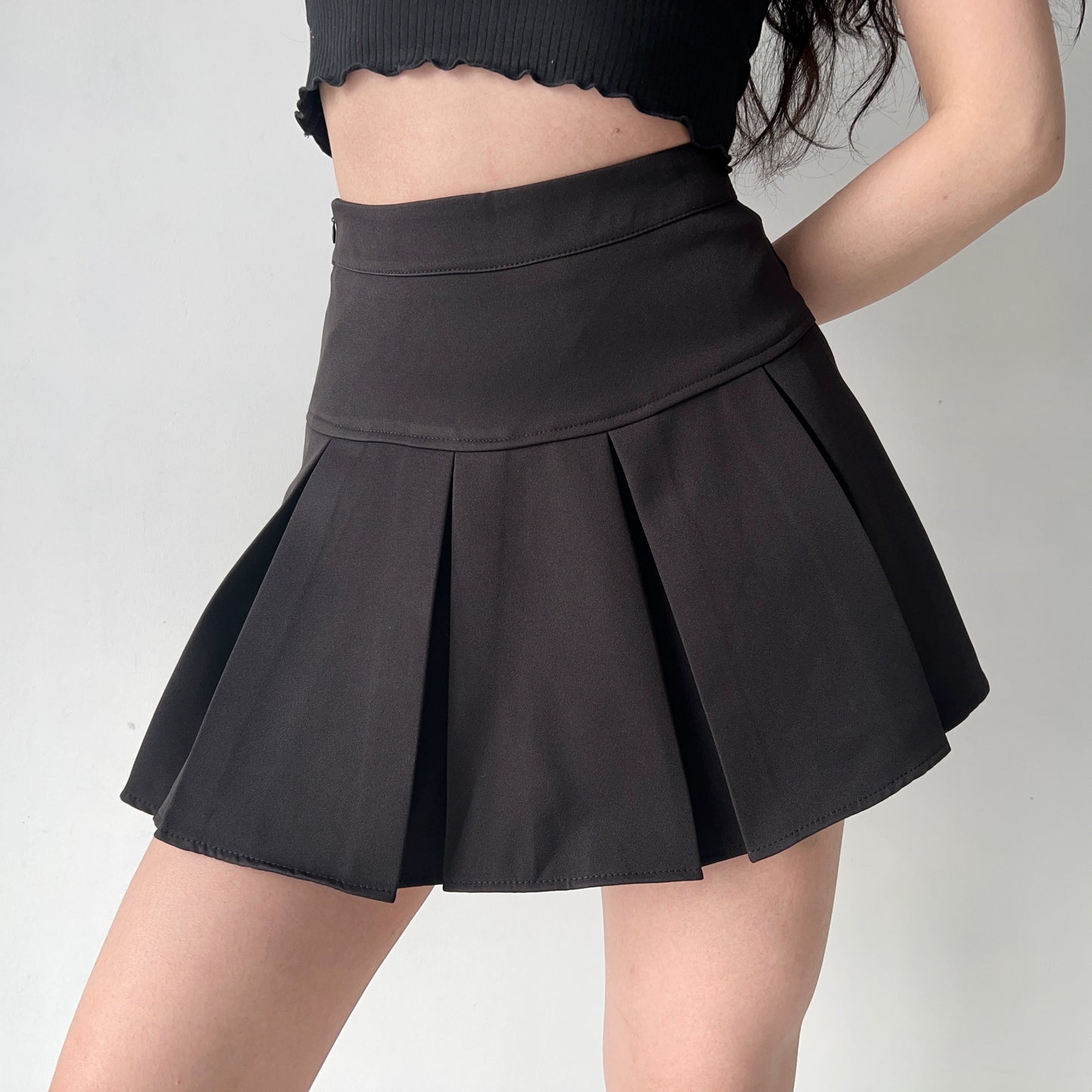 Madison Pleated Mini Skirt