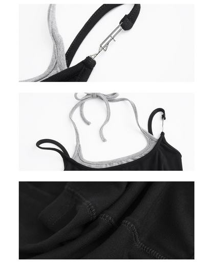 Amara Retro Halterneck Cami Top