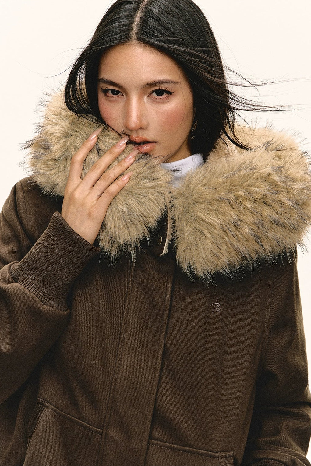 Miley Retro Fur Collar Jacket