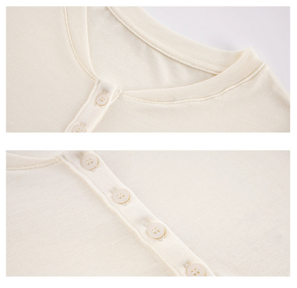 Rose Mid Sleeve Base Top