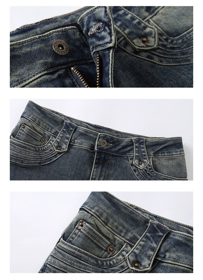 Jayla Retro Micro Flared Jeans