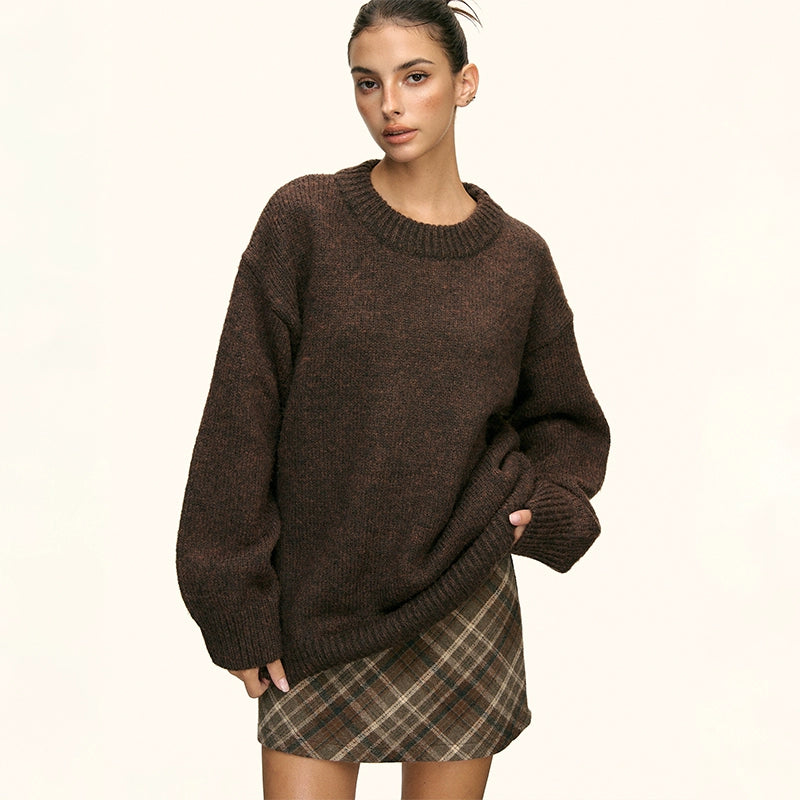 Aubrielle Soft Knit Oversized Sweater