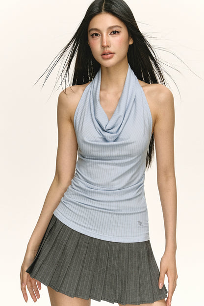 Aria Halterneck Vest Top