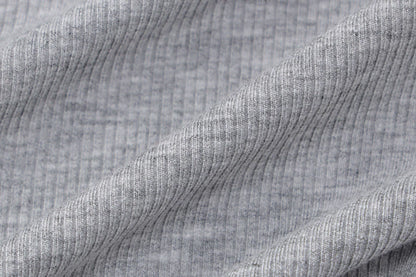 Aurelia Ribbed Button-Up Crop Top