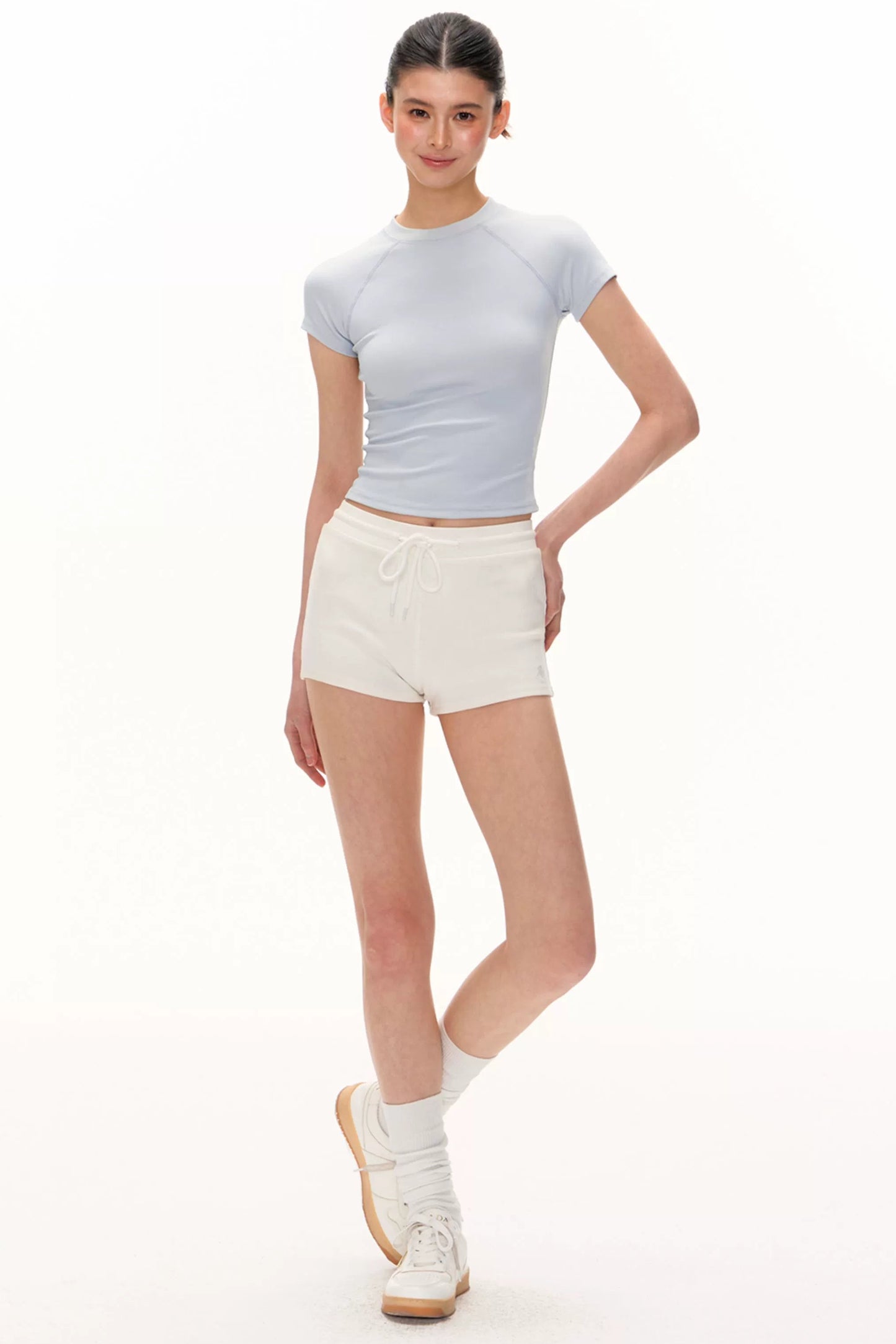 Lexi Solid Color Basic T-Shirt